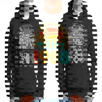 33 Years Old Decoration Born In July 1988 33Rd Birthday Hoodie | Mazezy