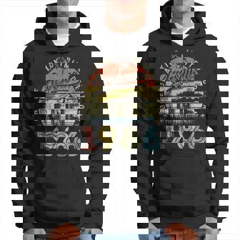37 Year Old Awesome Since June 1986 37Th Birthday Hoodie | Mazezy