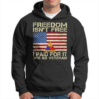 3Rd Armored Division Veteran Freedom Isnt Free Hoodie | Mazezy