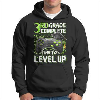3Rd Grade Complete Time To Level Up Happy Last Day Of School Hoodie - Seseable