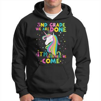 3Rd Grade Graduation Magical Unicorn 4Th Grade Here We Come Hoodie | Mazezy