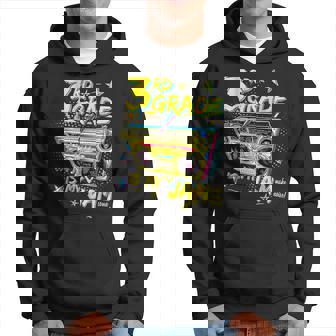 3Rd Grade Is My Jam 80S Boombox Third Grade Back To School 80S Vintage Designs Funny Gifts Hoodie | Mazezy