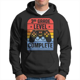 3Rd Grade Level Complete Graduation Student Video Gamer Gift Hoodie | Mazezy