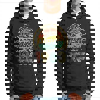 40 Years Old Made In 1983 Vintage August 1983 40Th Birthday Hoodie - Seseable