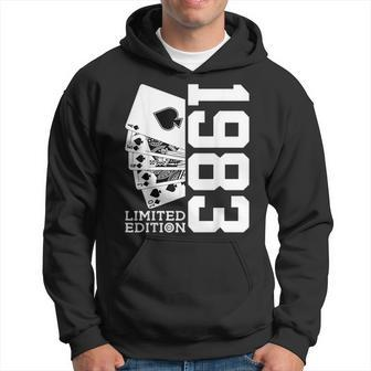 40Th Birthday Poker Limited Edition 1983 Hoodie | Mazezy