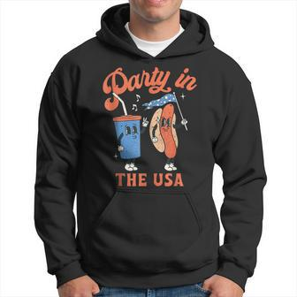 4Th Of July For Hotdog Lover Party In The Usa Hoodie | Mazezy