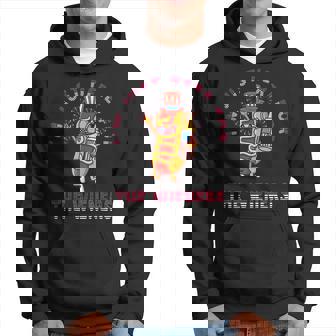 4Th Of July Im Just Here For The Wieners Hot Dogs Funny Hoodie - Thegiftio UK