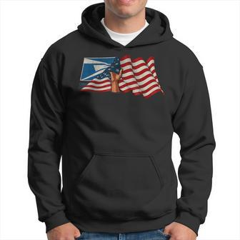 4Th Of July Independence Day Your Name Us Postal Service Hoodie | Mazezy
