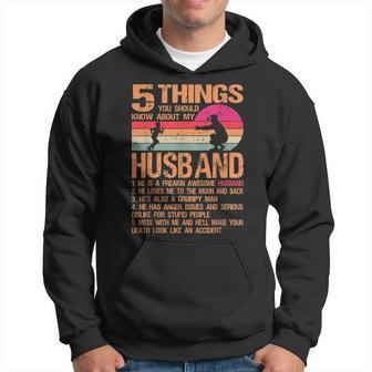 5 Things About My Husband Father Day 23 Gifts From Daughter Hoodie - Seseable