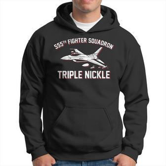555Th Fighter Squadron Triple Nickle Hoodie | Mazezy
