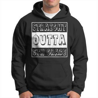 5Th Grade Gift Back To School Straight Outta 5Th Grade Hoodie | Mazezy