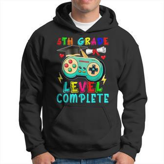 5Th Grade Level Complete Cute Game Controller Gamer Graduate Hoodie
