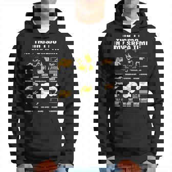 6 Things I Do In My Spare Time Scuba Diving Hoodie | Mazezy