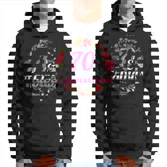 70Th Birthday 70 And Fabulous Hoodie | Mazezy