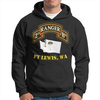 75Th Rangers Ft Lewis Wa 2Nd Bn Ranger Unit Vets Hoodie | Mazezy
