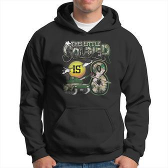 8 Year Old Soldier 8Th Birthday Military Themed Camo 2013 Hoodie | Mazezy