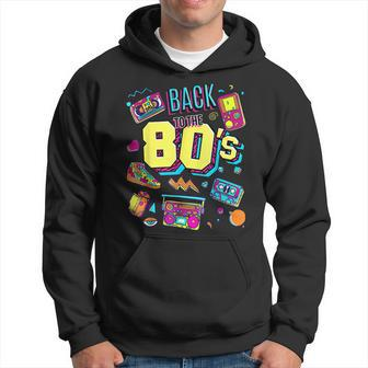 Back To The 80S Costume Party Retro Hoodie - Monsterry UK