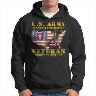 82Nd Airborne Division Death From Above Fort Bragg Veteran Hoodie | Mazezy