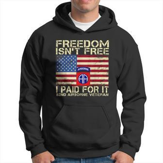 82Nd Airborne Division Veteran Freedom Isnt Free Hoodie | Mazezy