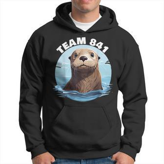841 Surfing Otter 841 Otter Team 841 California Otter 841 California Gifts And Merchandise Funny Gifts Hoodie | Mazezy