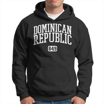 849 Country Area Code Dominican Republic Dominican Pride Hoodie | Mazezy