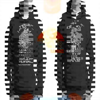 Abuelo Grandpa Gift Dont Mess With Abuelosaurus Hoodie - Seseable