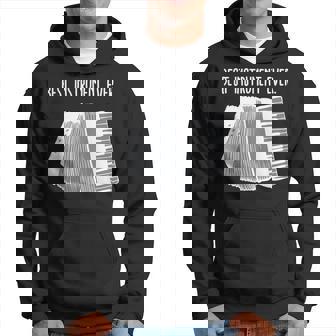 Accordion Best Instrument Ever Musician Playing Accordion Hoodie | Mazezy