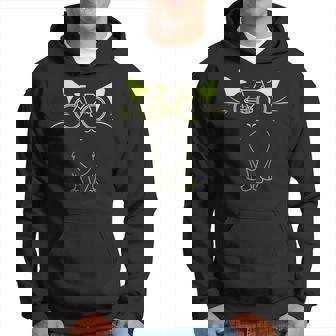 Aesthetic Cat Biking Cycling Glasses Fixie Bike Hoodie | Mazezy