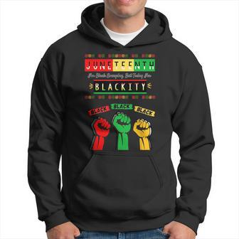 African American June 19Th Celebratory Hoodie | Mazezy