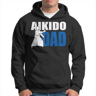 Aikido Dad Idea Self Defense Cool Aikido Uniform Hoodie | Mazezy