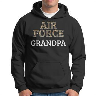 Air Force Grandpa Military Family Gift Air Force Family Hoodie | Mazezy