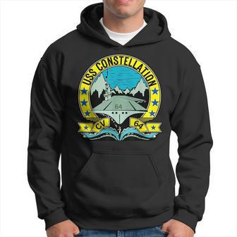 Aircraft Carrier Cv-64 Uss Constellation Hoodie - Thegiftio UK