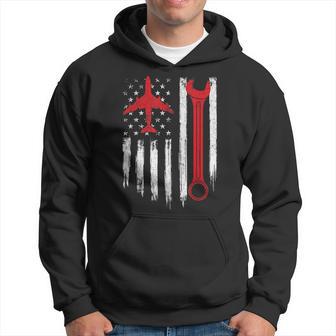 Airplane Mechanic Tools - Aviation Technician Plane Lover Hoodie | Seseable UK