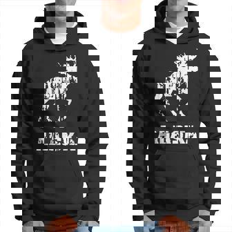 Alaska State The Last Frontier Alaska Home Hoodie | Mazezy