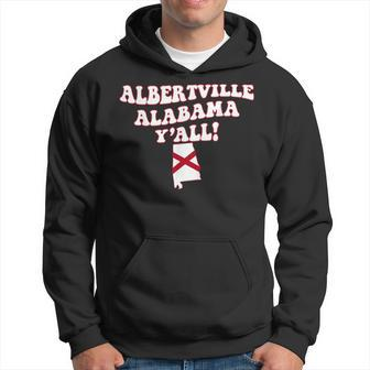 Albertville Alabama Y'all Al Southern Vacation Hoodie | Mazezy