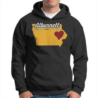 Alburnett Iowa Ia Usa Cute Souvenir Merch Us City State Hoodie | Mazezy