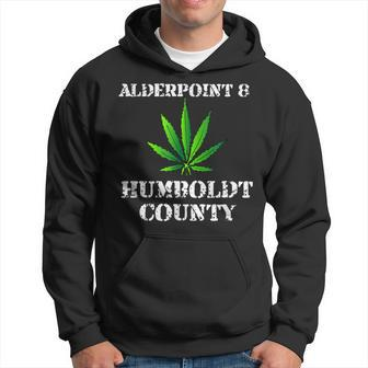 Alderpoint 8 Humboldt County Cannabis T Hoodie | Mazezy