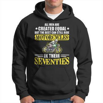 All Men Are Created Equal The Best Can Ride Motorcycle Hoodie | Mazezy