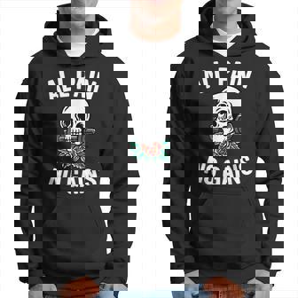 All Pain No Gains Funny Gym Fitness Workout Bodybuilding Hoodie - Seseable