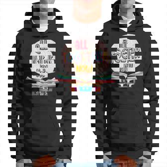 All Together Now Summer Reading Program 2023 Book Hands Reading Funny Designs Funny Gifts Hoodie | Mazezy