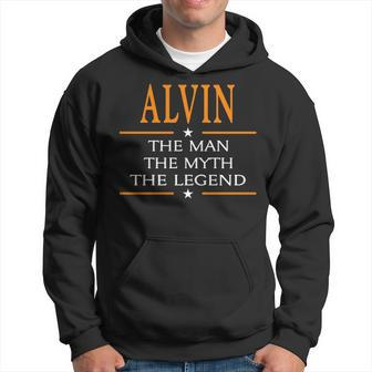 Alvin Name Gift Alvin The Man The Myth The Legend Hoodie - Seseable
