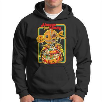 Always Check Your Candy Trick Or Treat Halloween Hoodie - Monsterry DE