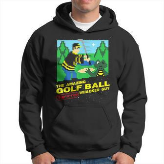 The Amazing Golf Ball Tap-A-Roo Whacker Guy Hoodie - Seseable