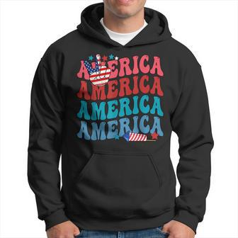 America Patriotic 4Th Fourth Of July Independence Day Hoodie - Monsterry
