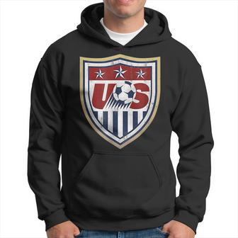 America Soccer Lovers Jersey Usa Flag Support Football Team Hoodie | Mazezy