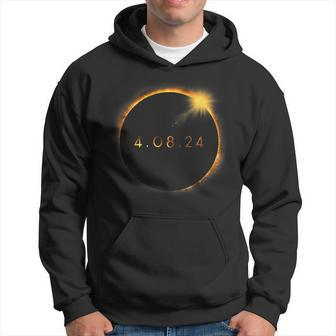 America Totality Spring 40824 Total Solar Eclipse 2024 Hoodie - Seseable