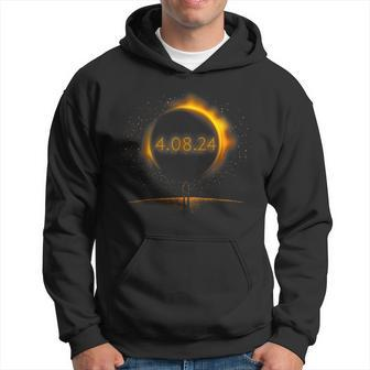 America Totality Spring 40824 Total Solar Eclipse 2024 Hoodie - Seseable