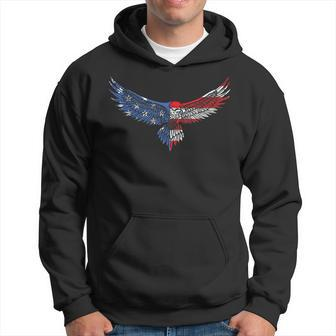 American Flag Eagle Mullet Patriotic For Men Hoodie | Mazezy