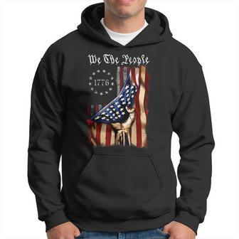 American Flag We The People History 1776 4Th Of July Hoodie | Mazezy