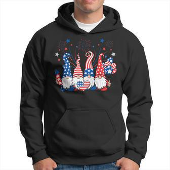 American Patriotic Gnomes Usa Independence Day 4Th Of July Hoodie - Monsterry